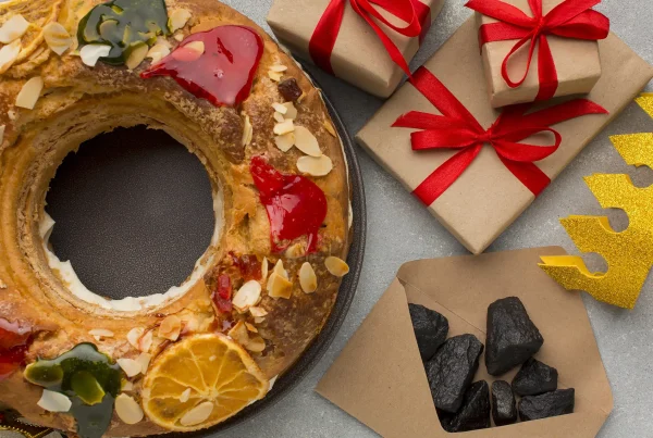 epifania dessert e minerale di carbone